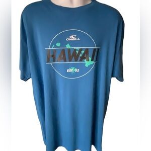 O’NEILL Hawaii Est. 52 Surf Shirt Men 2XL Standard Fit